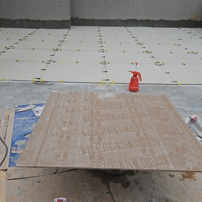Obra Pedra Rubi Piso